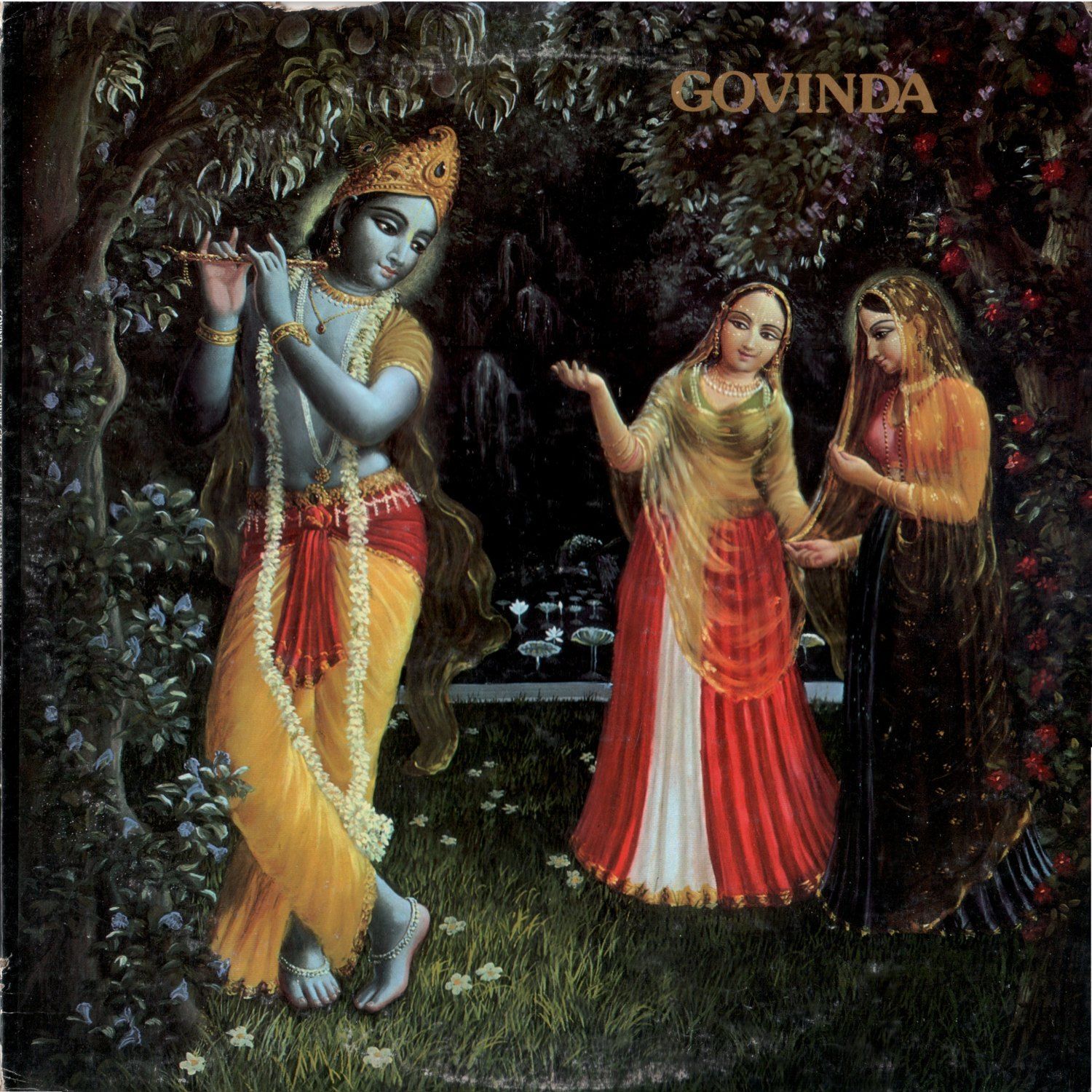 Srila Prabhupada’s - Govinda LP (Classic ISKCON Vinyl). Обложка пластинки 1975 года