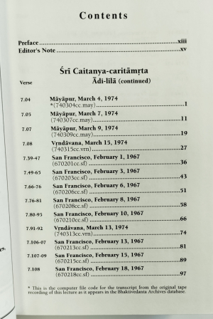 Собрание лекций Его Божественной Милости А.Ч. Бхактиведанты Свами Прабхупады по Чайтанья Чаритамрите в 3-х томах (на англ. языке) РАРИТЕТ