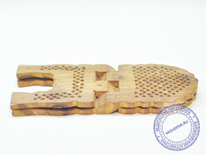 Резная деревянная подставка для книг (в ассортименте)