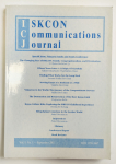 Журнал кооомуникации ИСККОН, 2 части (на англ. языке)
