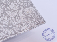 Обложка для "Бхагавад-Гиты" малого формата "Цветы на сером"