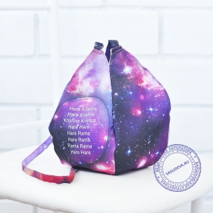 Мешочек для четок "Космос", фиолетовый