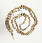 Четки из туласи. 108 бусин. Крупный размер бусин (УЦЕНКА)