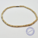 Кантхималы (бусы) из Туласи с Радха-кунды (крупные). 1 ряд. Бочонки 10 мм