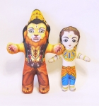 Мягкие игрушки "Нрисимхадев и Прахлад"