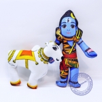 Мягкие игрушки "Шива и бык Нанди"