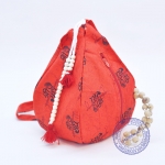 Мешочек для четок с замочком "Вамши", красный.