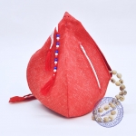 Мешочек для четок с замочком "Викаш", красный.